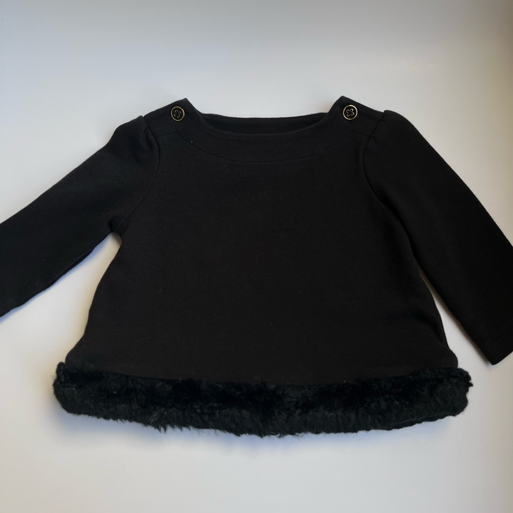 Janie and Jack Black Sweater